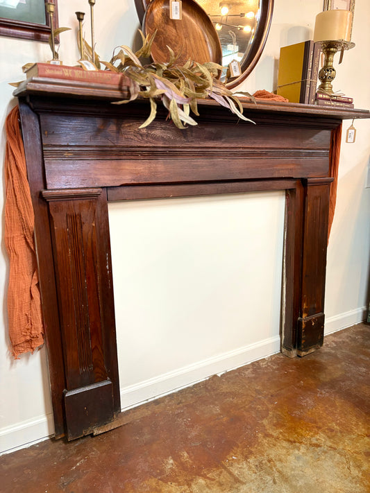 Vintage Cypress Mantel