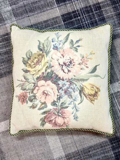 Vintage Floral Pillow