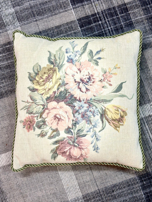 Vintage Floral Pillow