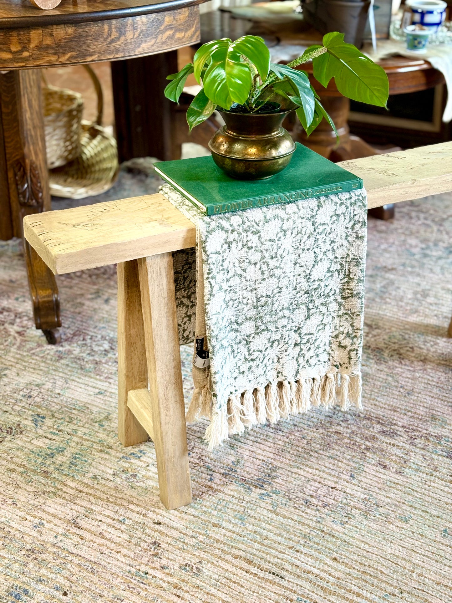 Handcrafted Noodle Bench