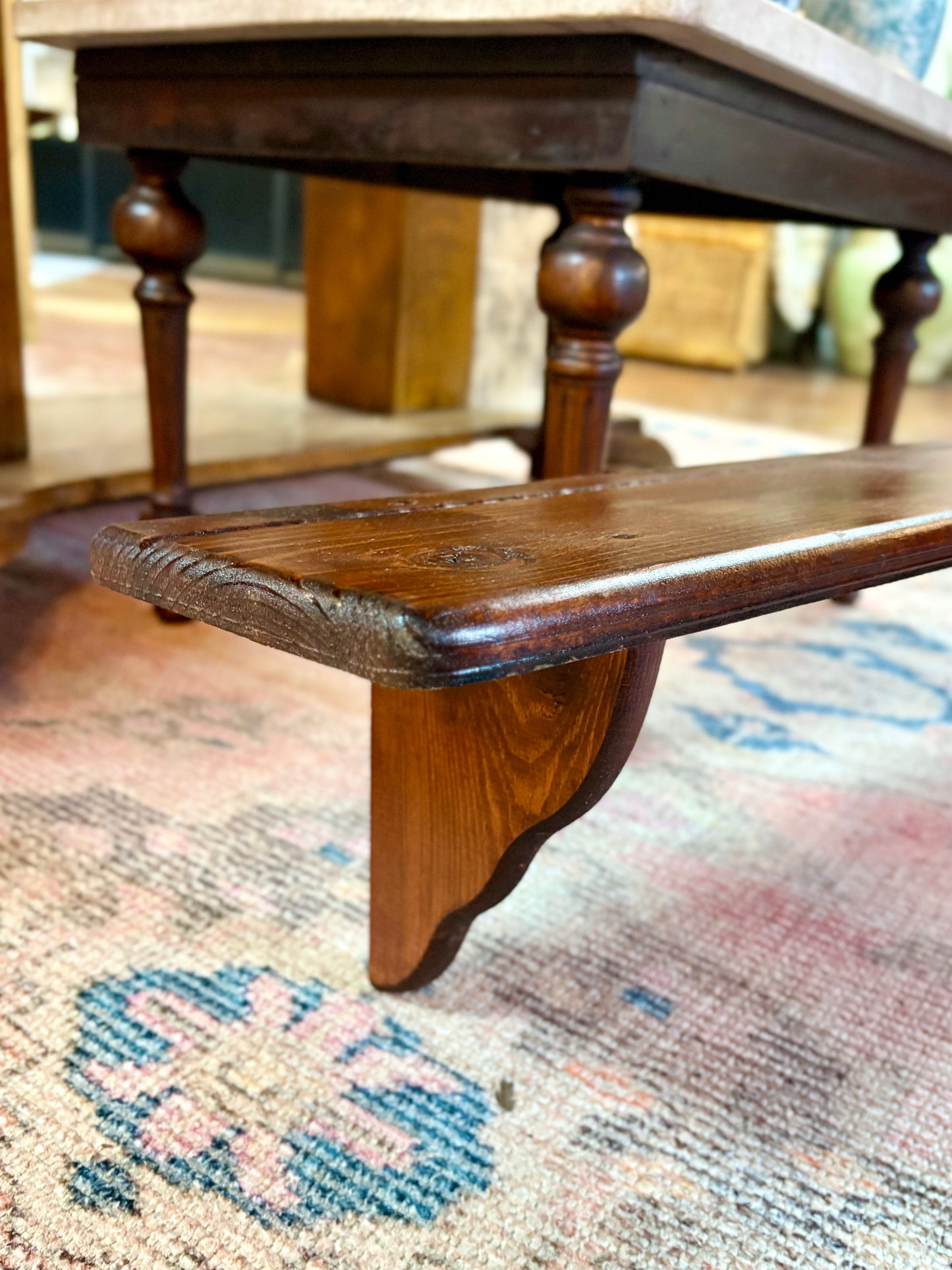 Vintage 45.5" Wooden Shelf