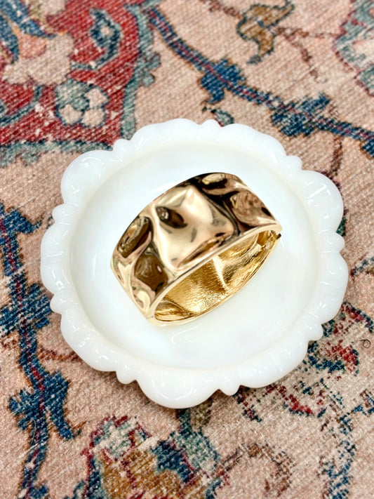 2.5" Gold Cuff Bracelet