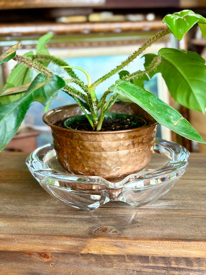 Crystal 5-Sided Ash Tray