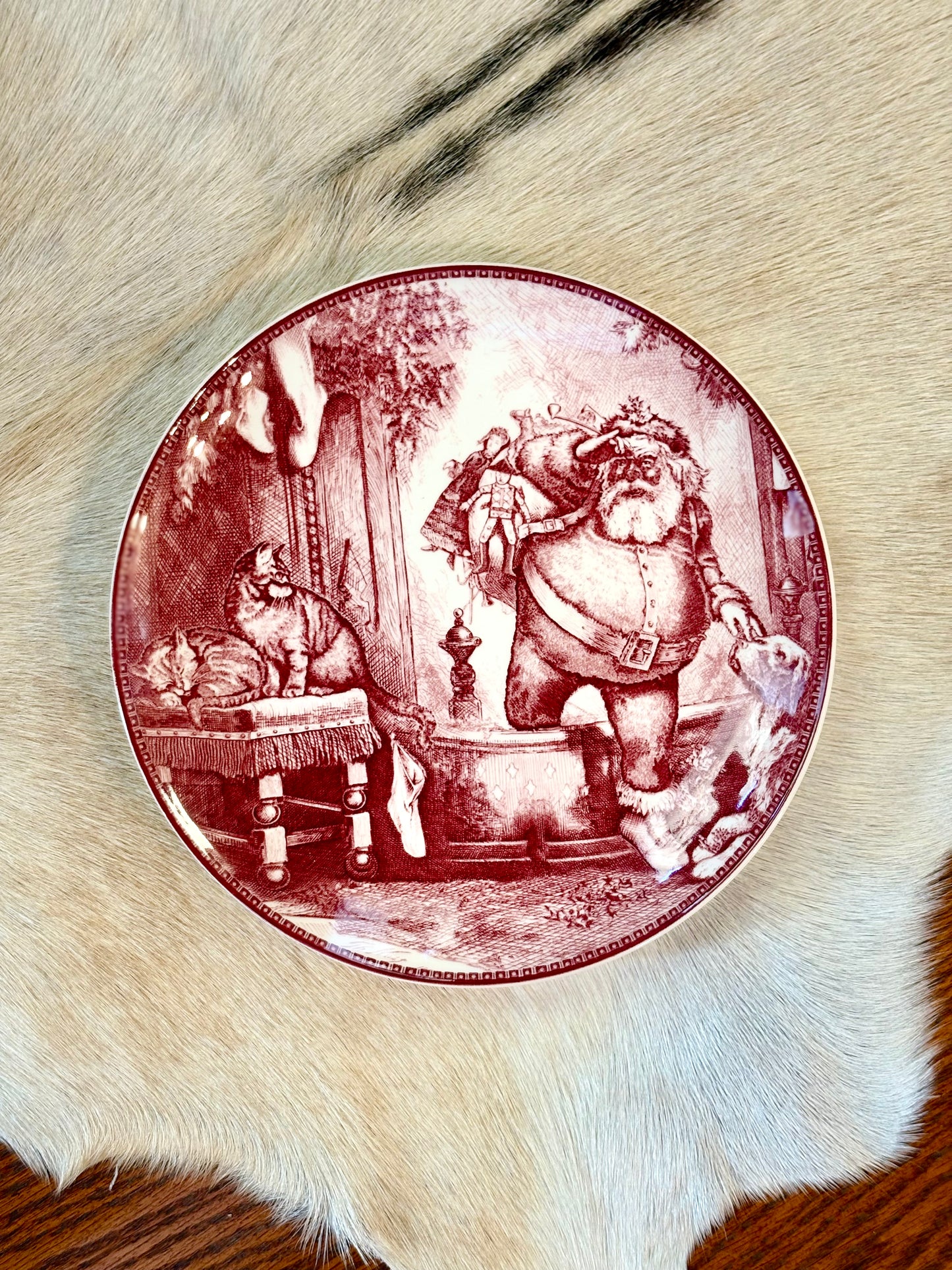 Father Christmas Plate