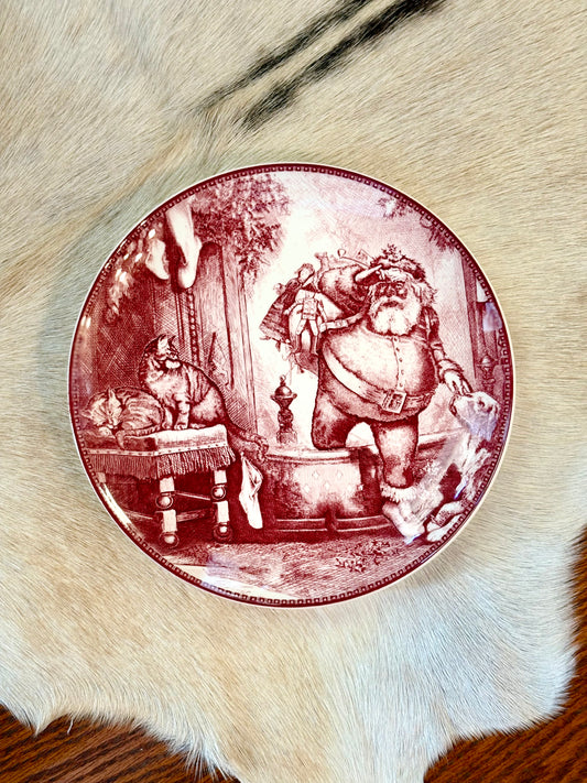 Father Christmas Plate