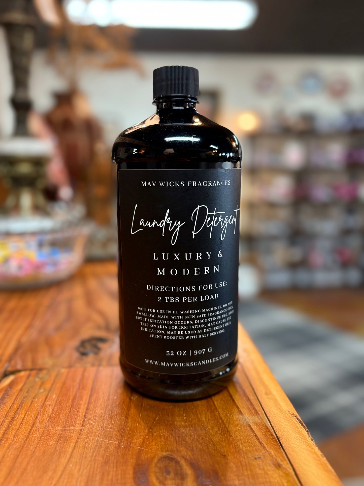 Mav Wicks Liquid Laundry Detergent (32 oz)