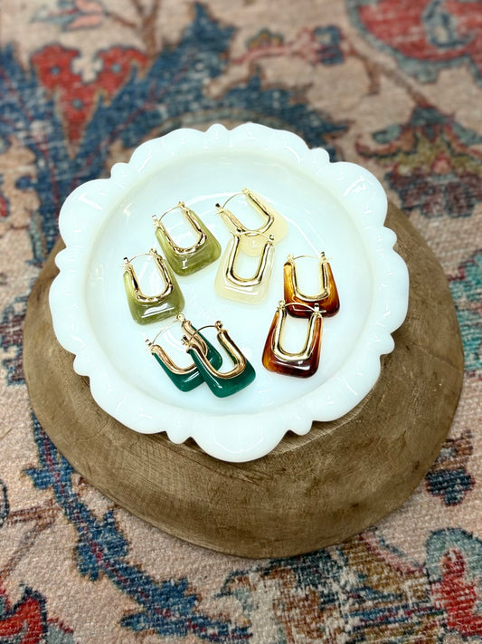 U-Shaped Vintage Inspired Earring