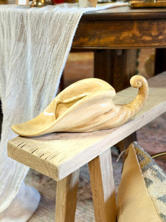 Vintage Ceramic Cornucopia