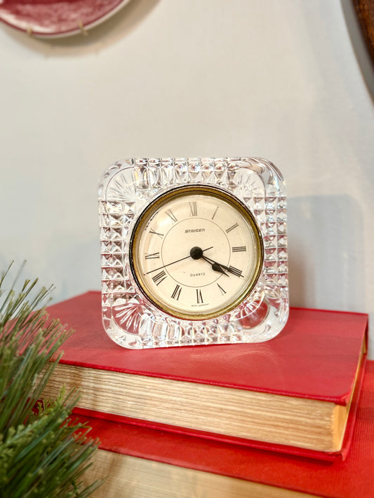 Square Crystal Clock