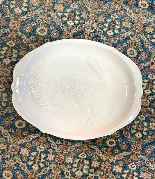 Vintage Whitter Ceramic Turkey Platter