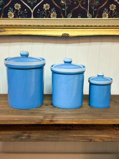 Vintage “Blueberry Delight” Canister