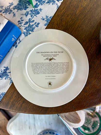The Shadows-On-The-Teche Plate