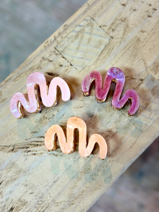 Wavy Claw Clip
