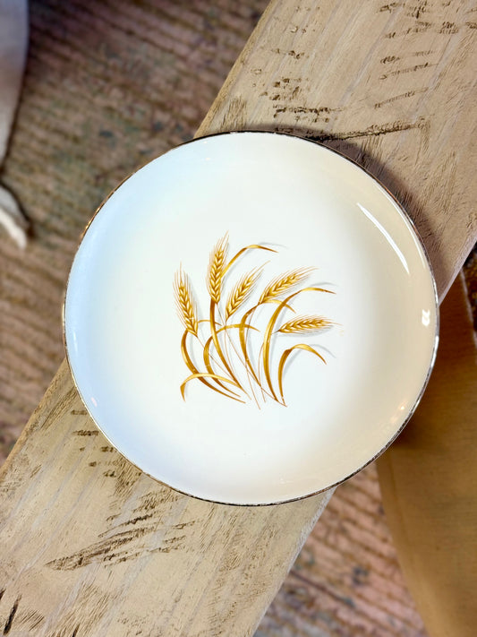 Homer Laughlin Golden Wheat Dessert Plate