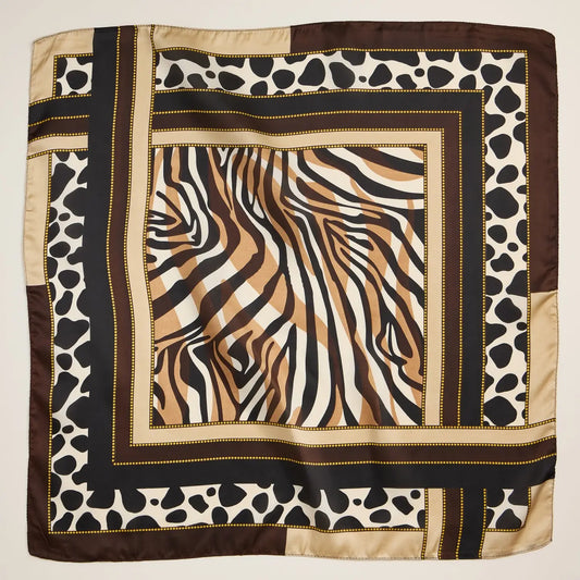 Animal Print Scarf (Zebra & Leopard)